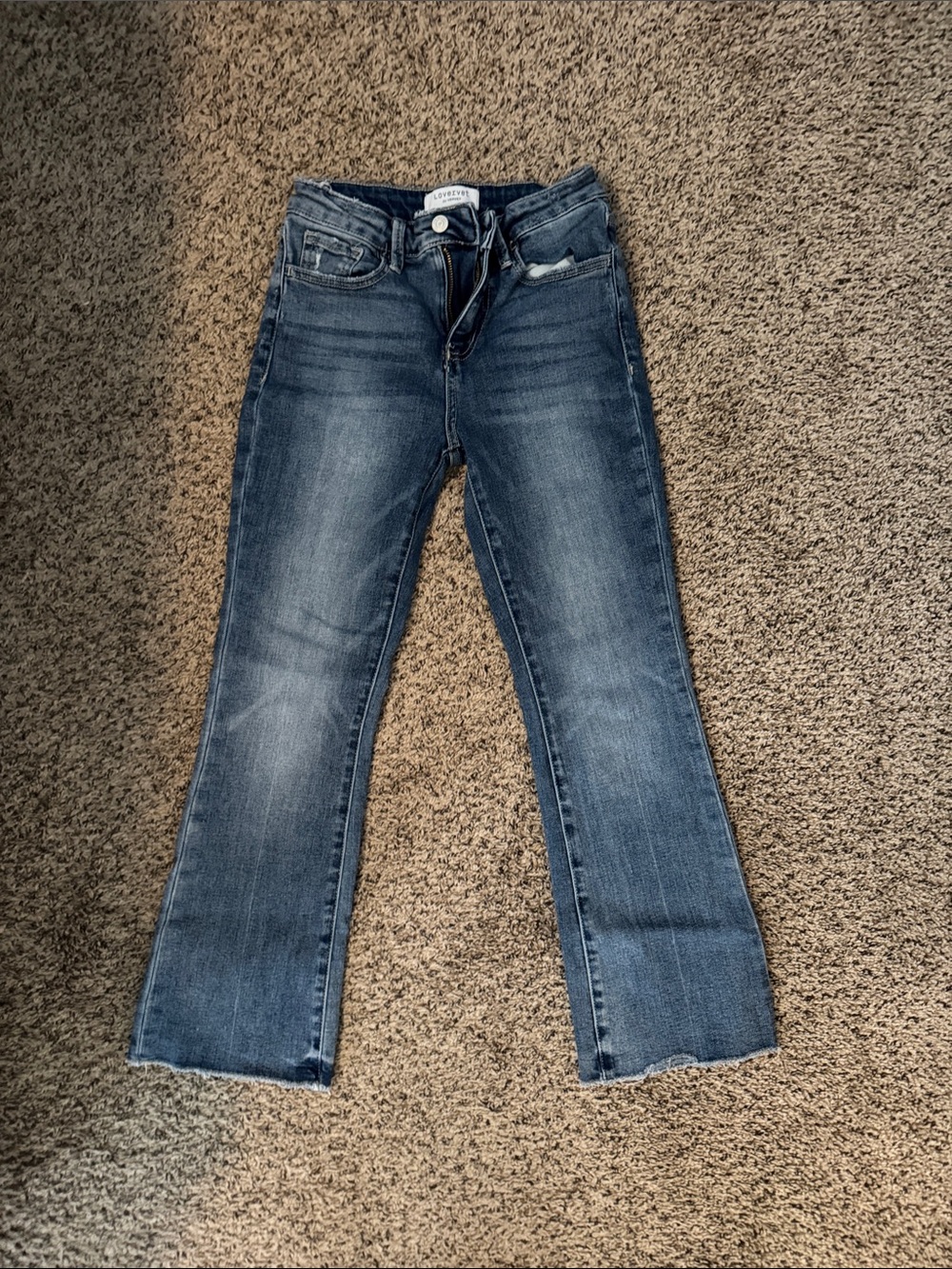Lovervet cropped jean